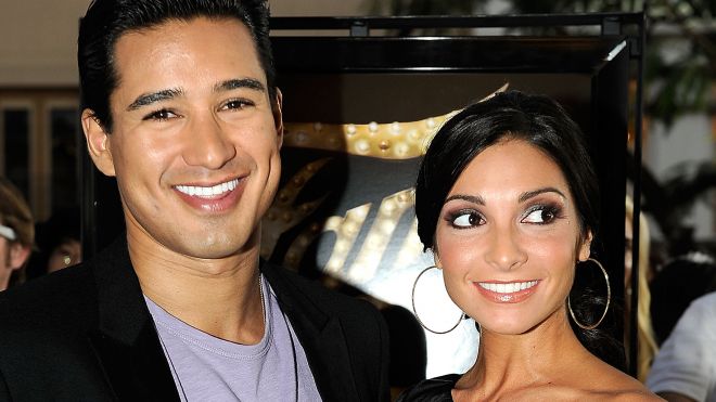 Mario Lopez Weds,150 guests attended the ceremony.